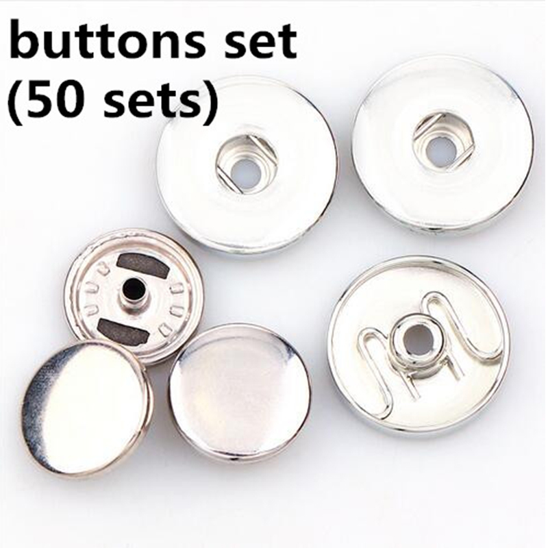 Snap Fastener Setter - 50 Sets 12mm/18mm Tapping Snap Fastener