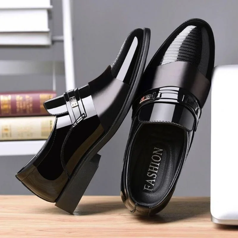 Leather Shoes for Men Wedding  - огляд і ціна Leather Work Oxfords