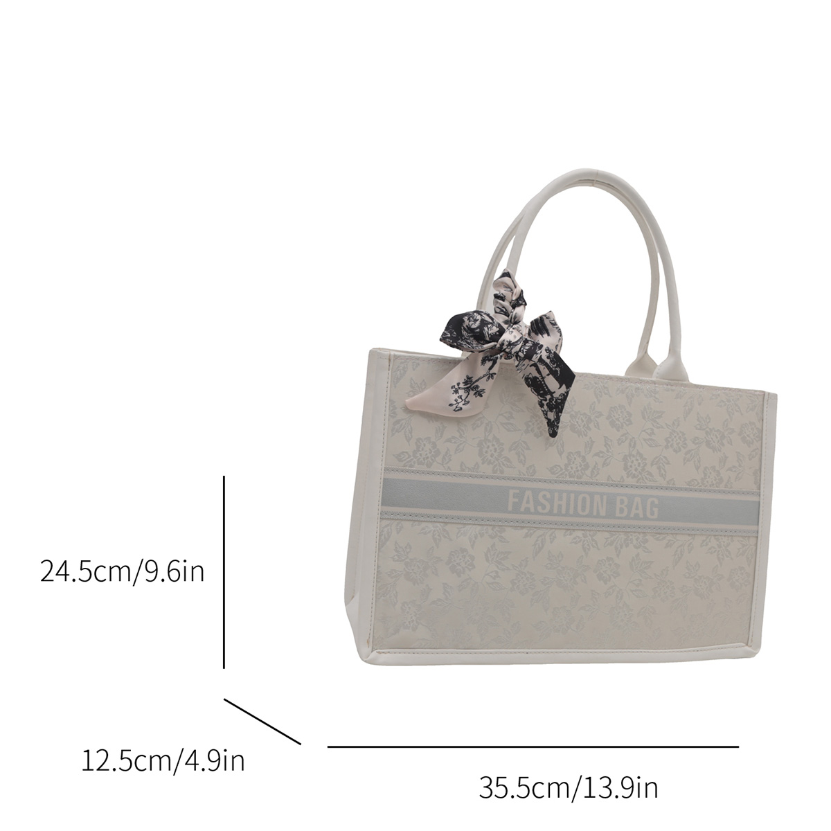 Luxury Elegant Women Tote Bag  - огляд і ціна Leatherwork Letters