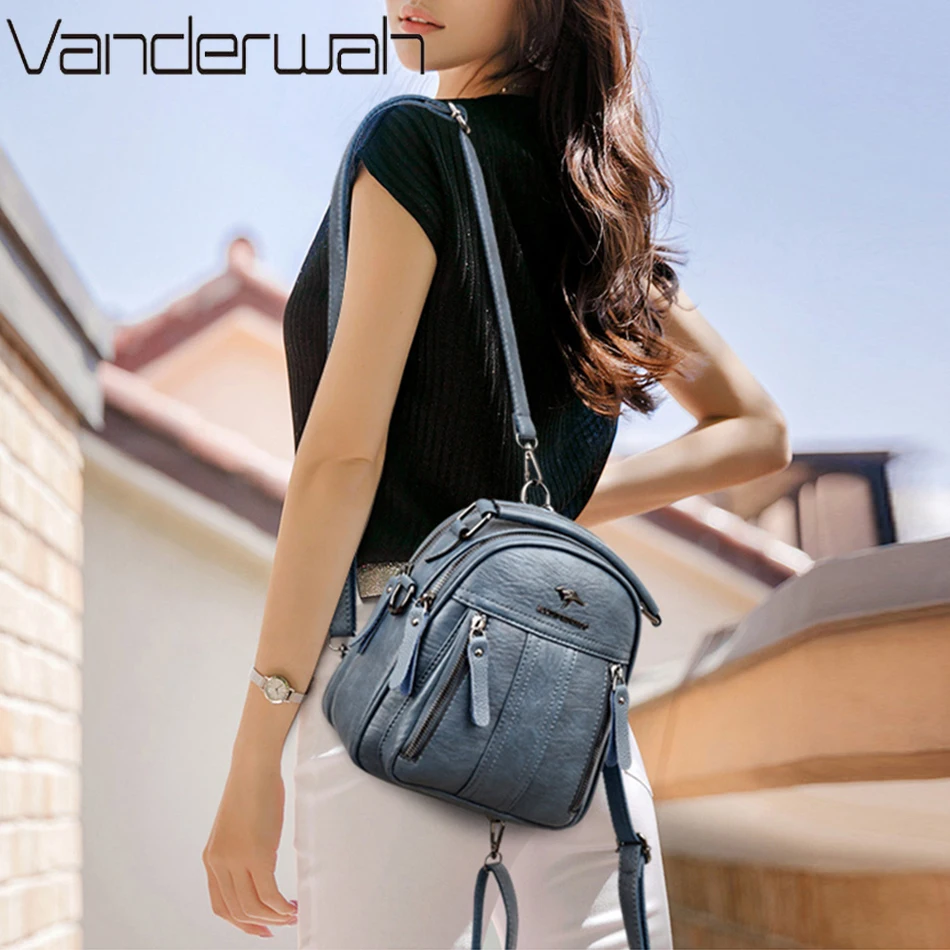 4 In 1 Leather Backpacks Multi - огляд і ціна Leatherwork Letters