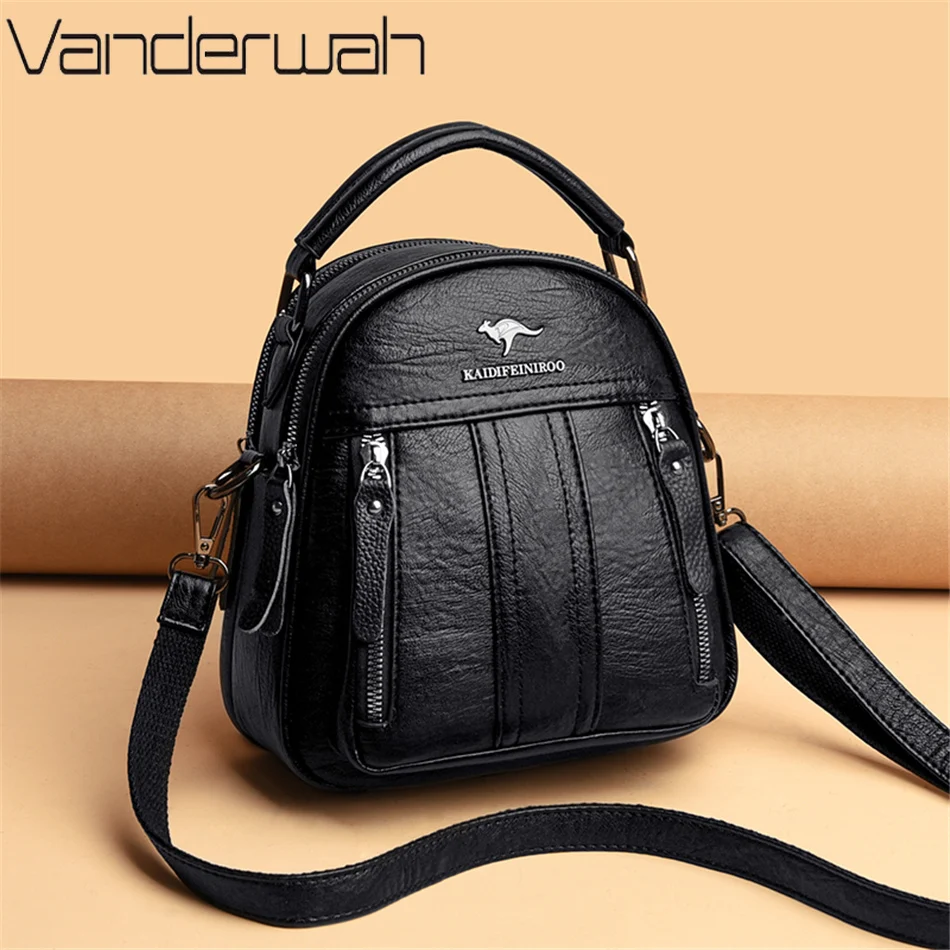4 In 1 Leather Backpacks Multi - огляд і ціна Leatherwork Letters