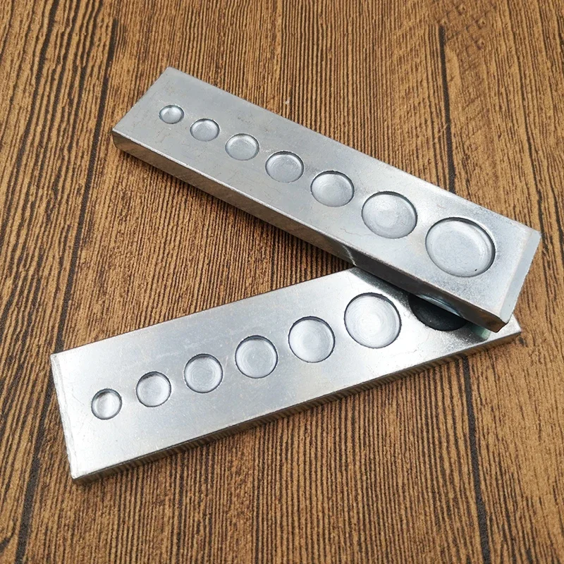 7 in 1 Bottom Plate Rivet Butt - огляд і ціна Leatherwork Rivet Setter