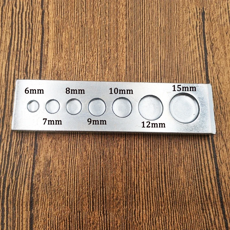 7 in 1 Bottom Plate Rivet Butt - огляд і ціна Leatherwork Rivet Setter