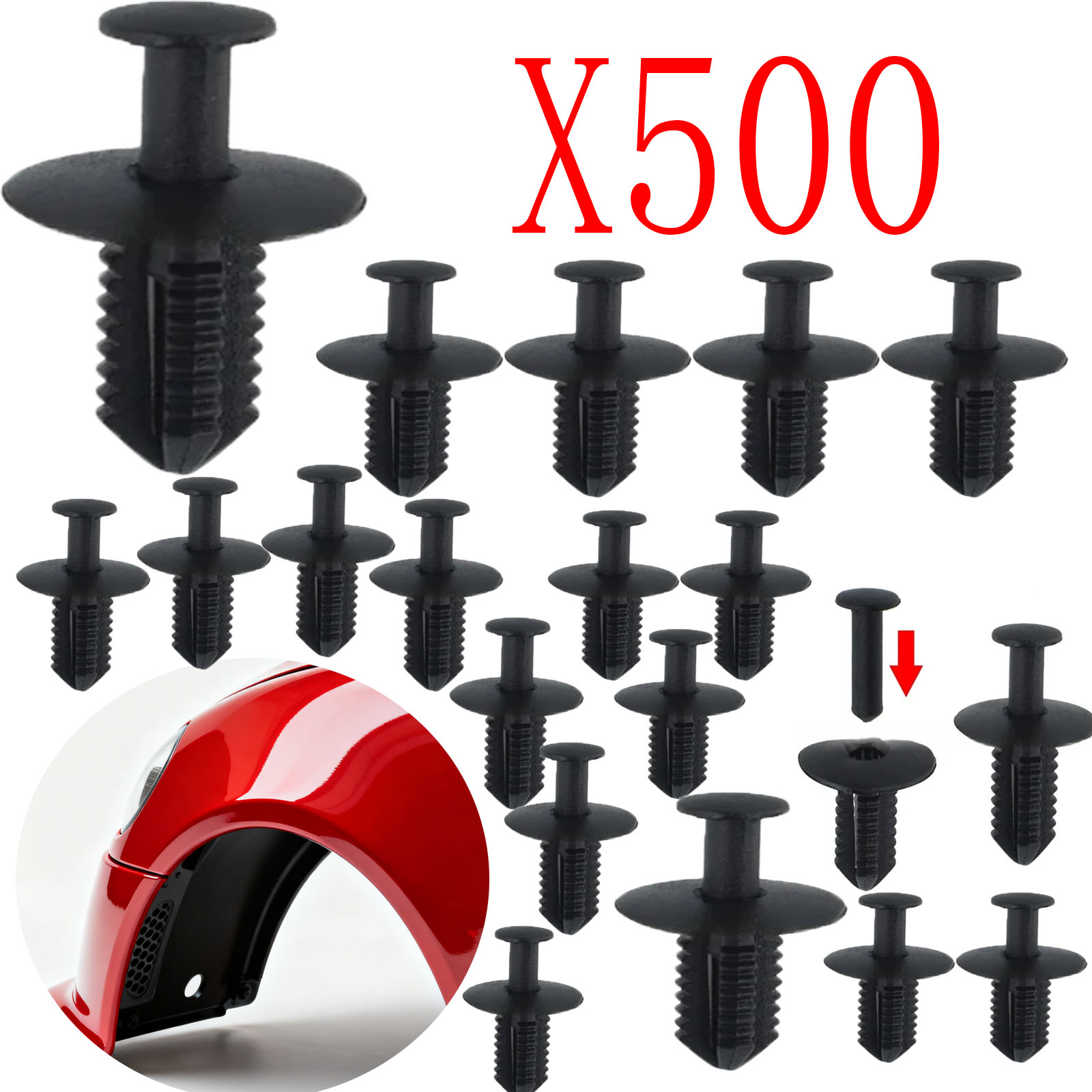10-500X Auto Plastic Rivets Tr - огляд і ціна Snap Fastener Setter