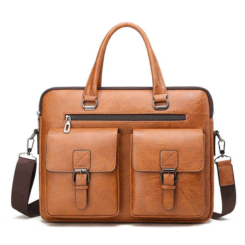 Luxury Brand Man Business Brie - огляд і ціна Leatherwork Letters