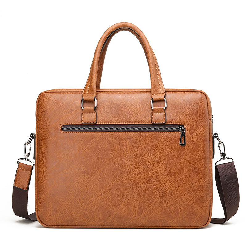 Luxury Brand Man Business Brie - огляд і ціна Leatherwork Letters