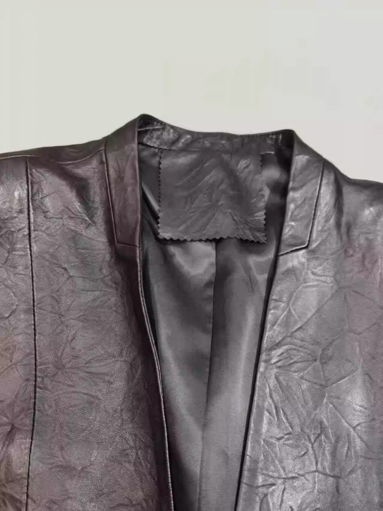 Vintage Office Ladies Autumn W - огляд і ціна Leather Work Jacket Women'S
