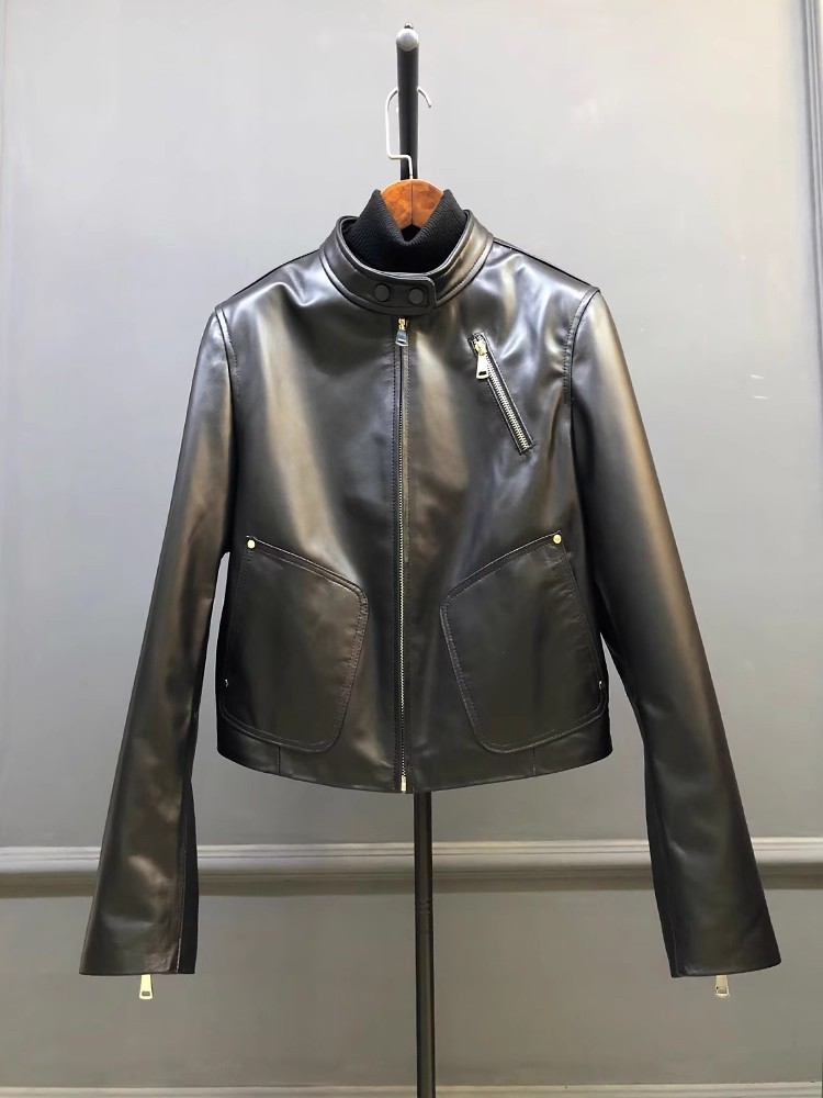 Females Spring Autumn New Styl - огляд і ціна Leather Work Jacket Women'S
