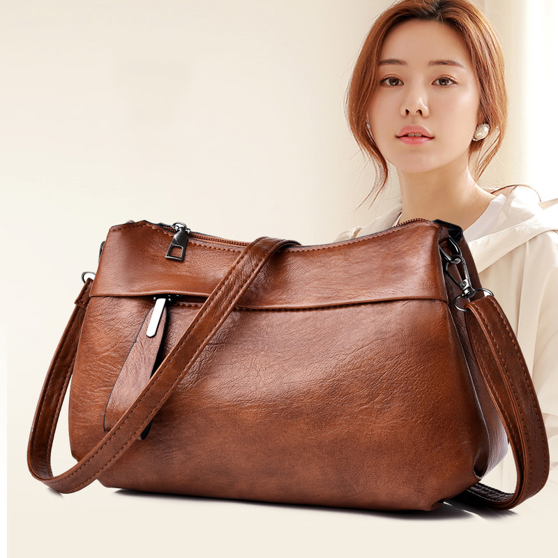 New Women's Shoulder Purse Bag - огляд і ціна Leatherwork Letters
