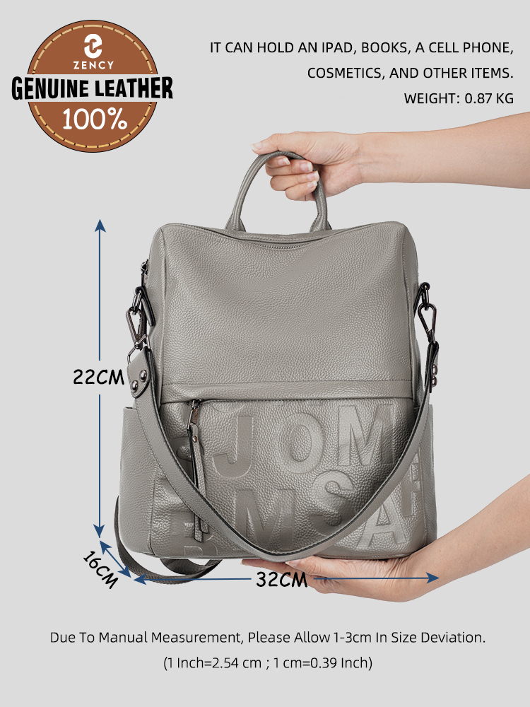 Zency Premium Genuine Leather  - огляд і ціна Leatherwork Letters