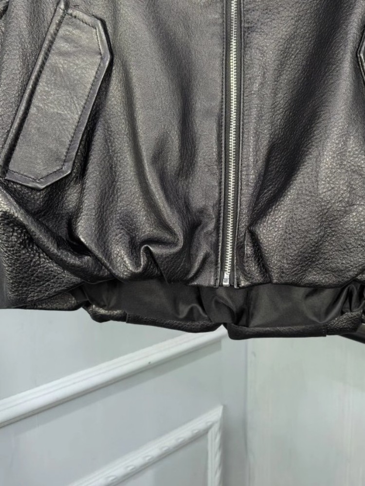 Autumn Fashion Natural Sheepsk - огляд і ціна Leather Work Jacket Women'S