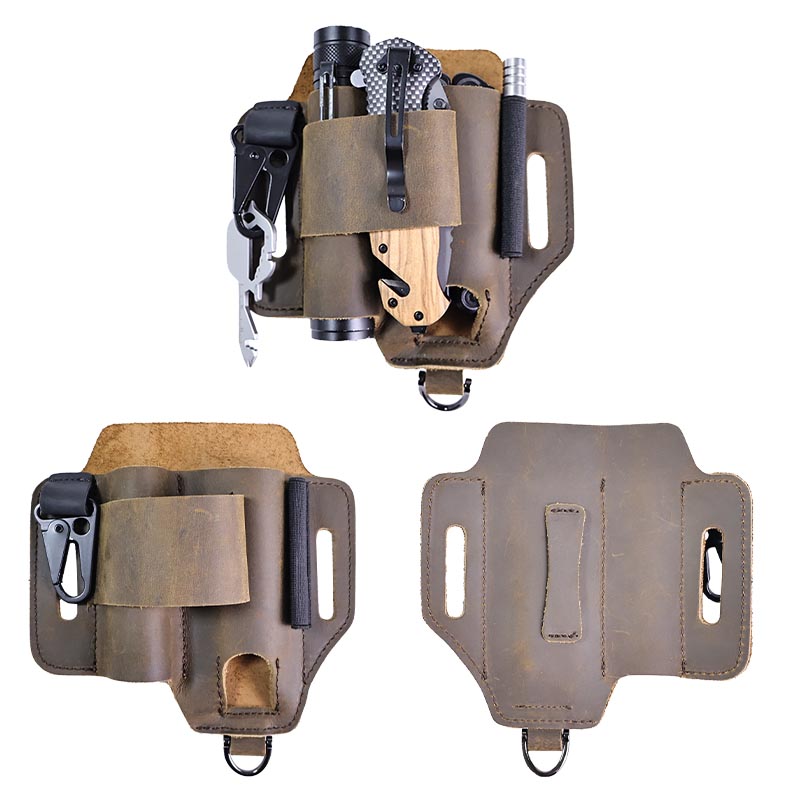 Genuine Leather Tactical Fanny - огляд і ціна Leatherwork Knife Sheath