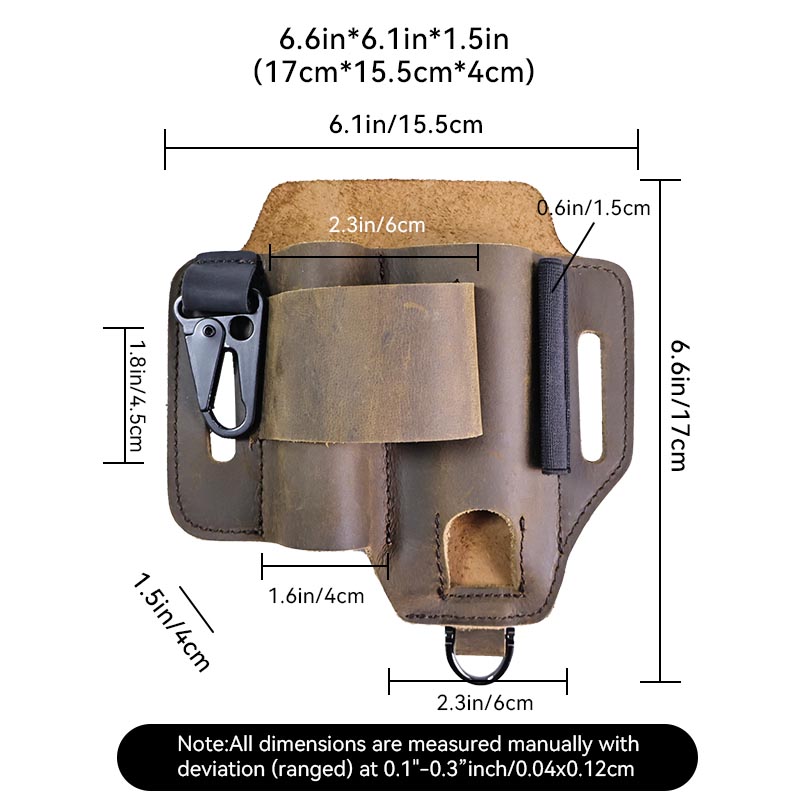 Genuine Leather Tactical Fanny - огляд і ціна Leatherwork Knife Sheath