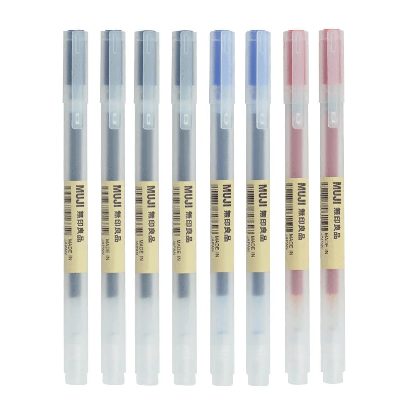 6/8Pcs/Set Kawaii MUJIs Gel Pe - огляд і ціна Muji Stationery Gel Pen