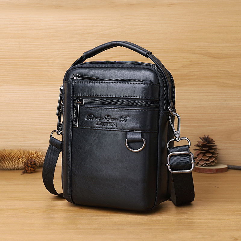Men's waist bag multi function - огляд і ціна Leatherwork Letters