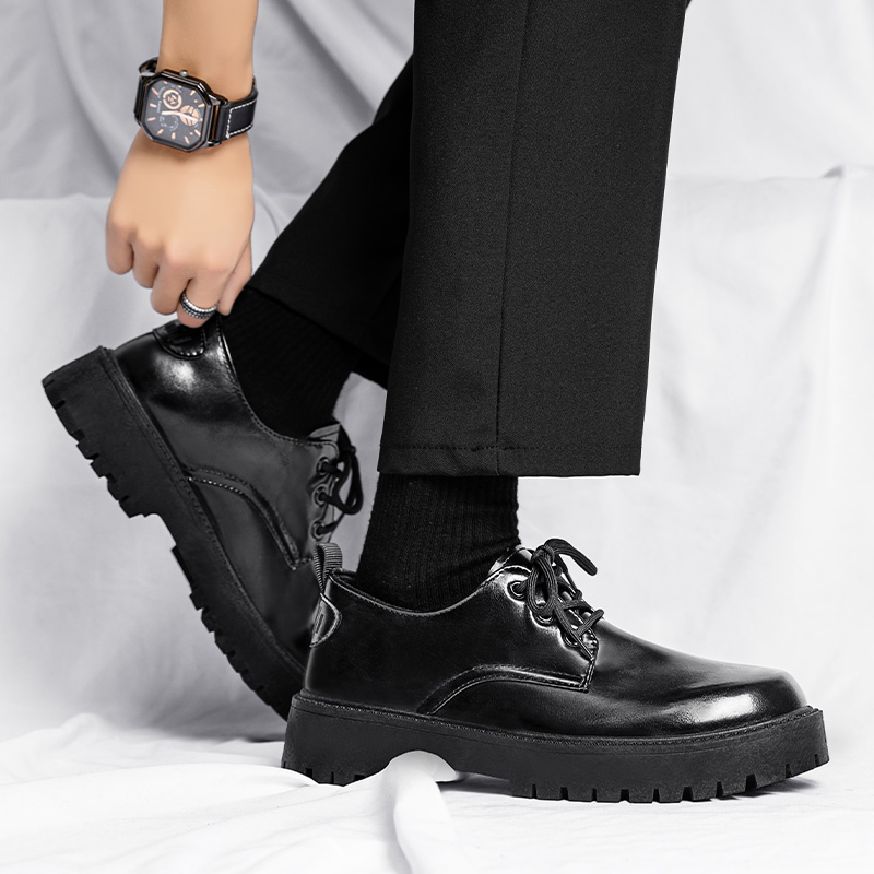 Men's Leather Casual Shoes Com - огляд і ціна Leather Work Oxfords