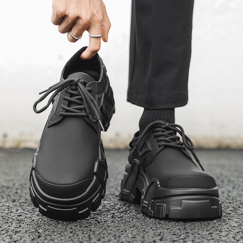 Men Platform Leather Shoes For - огляд і ціна Leather Work Oxfords