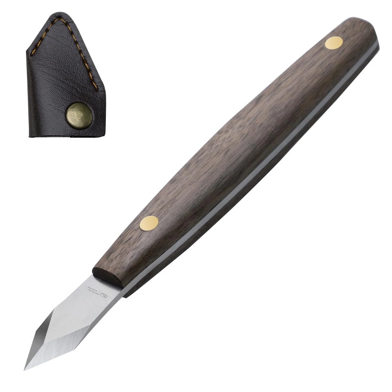 Handmade carving knife, thin e - огляд і ціна Leatherwork Knife Sheath