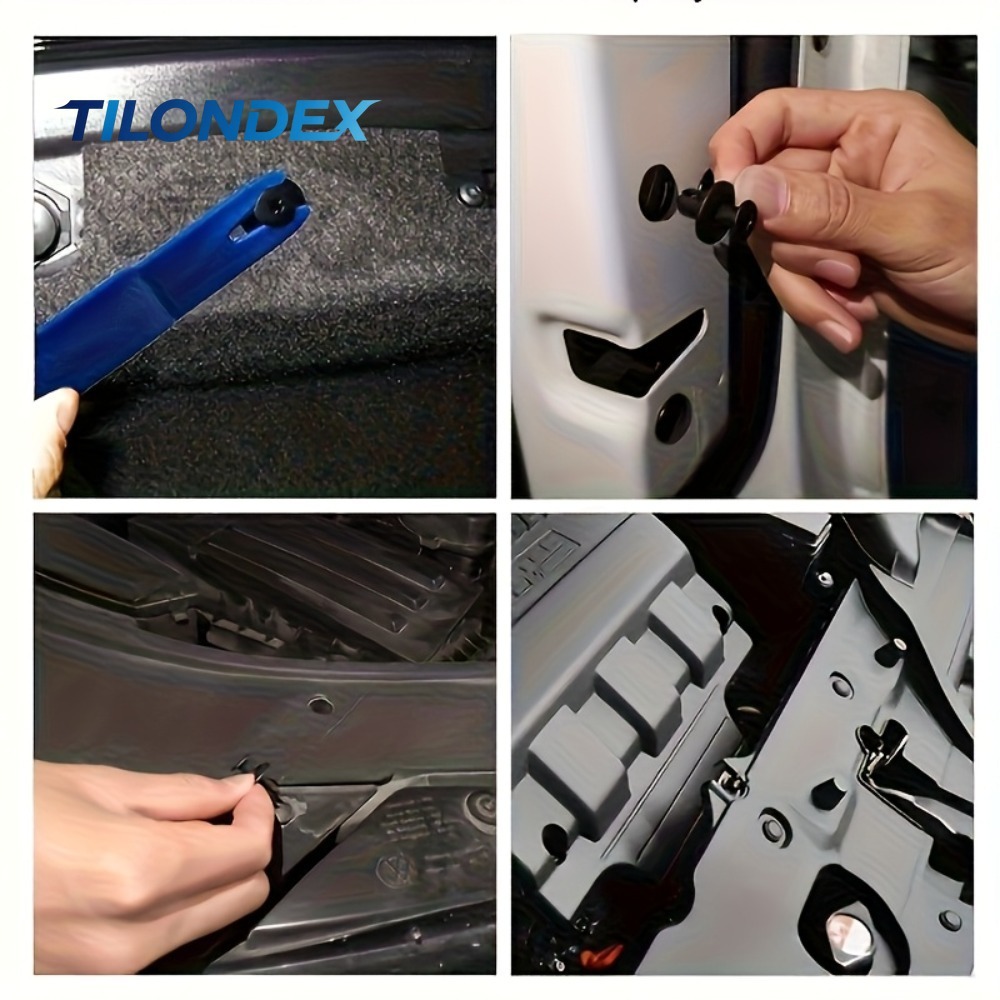 TILONDEX 100pcs Automotive Fas - огляд і ціна Snap Fastener Setter