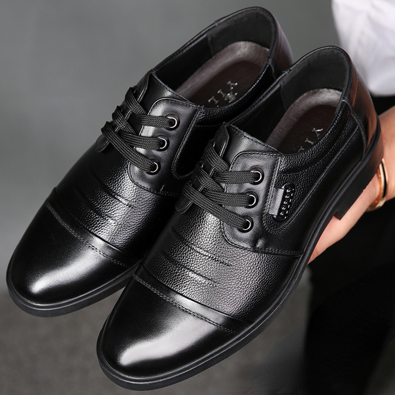 Winter Men Genuine Leather For - огляд і ціна Leather Work Oxfords