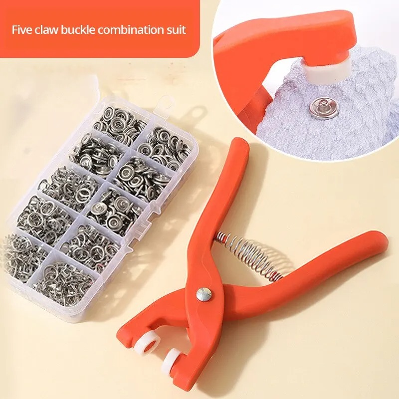 50PCS Plier Tool Metal Sewing  - огляд і ціна Snap Fastener Setter