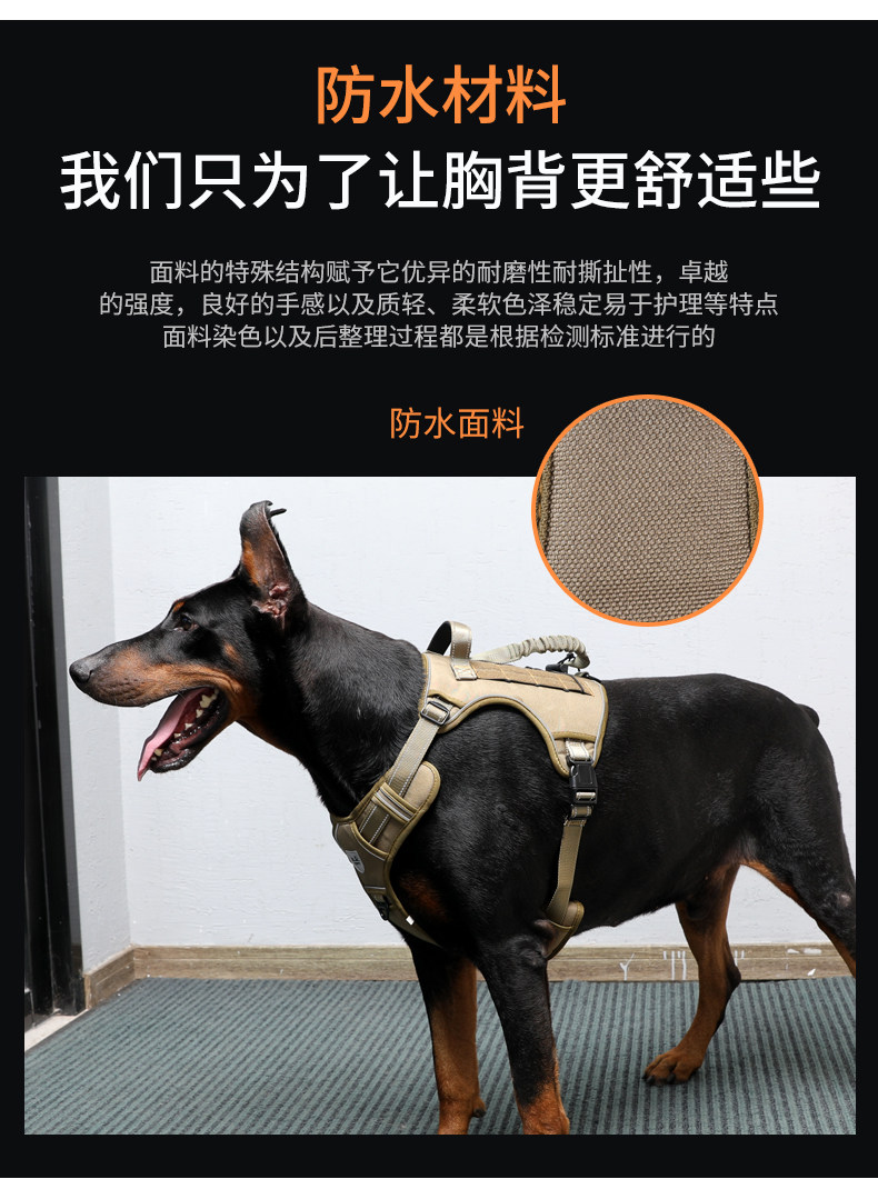 Tactical Dog Harness No Pull A - огляд і ціна Leather Work Vest For Men